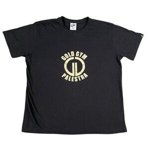 Gold Gym Palestra Philly Mens Black T-Shirt Sz Large